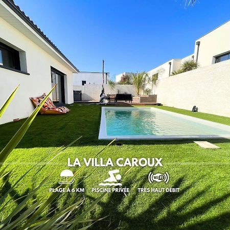 Villa Contemporaine Avec Piscine Chauffee Proche Des Plages Sauvian Exteriör bild